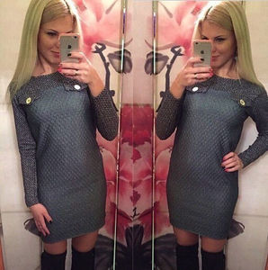 модные платья осень зима 703 (29) $