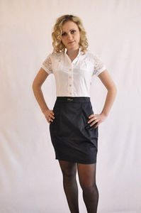 Женское платье офисное 9749 (23) $