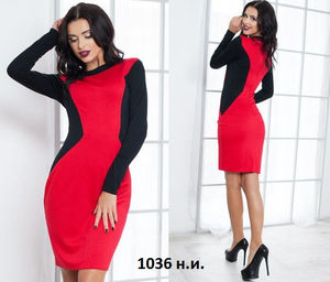 Платье женское стильное 1036 нин.