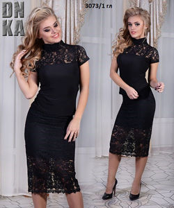 Женский костюм юбка+блузка 3073 гл только 42