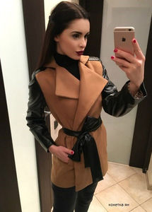 Женское пальто кашемировое Кокетка 8 ян