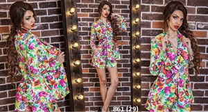 Женский костюм с шортами 861 (29)