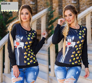Женский свитшот Турция 3034 гл