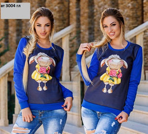 Женский свитшот Турция 3004 гл