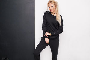 Спортивный женский костюм 1046 фан
