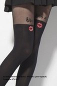 Колготы имитация чулка . KISS MI